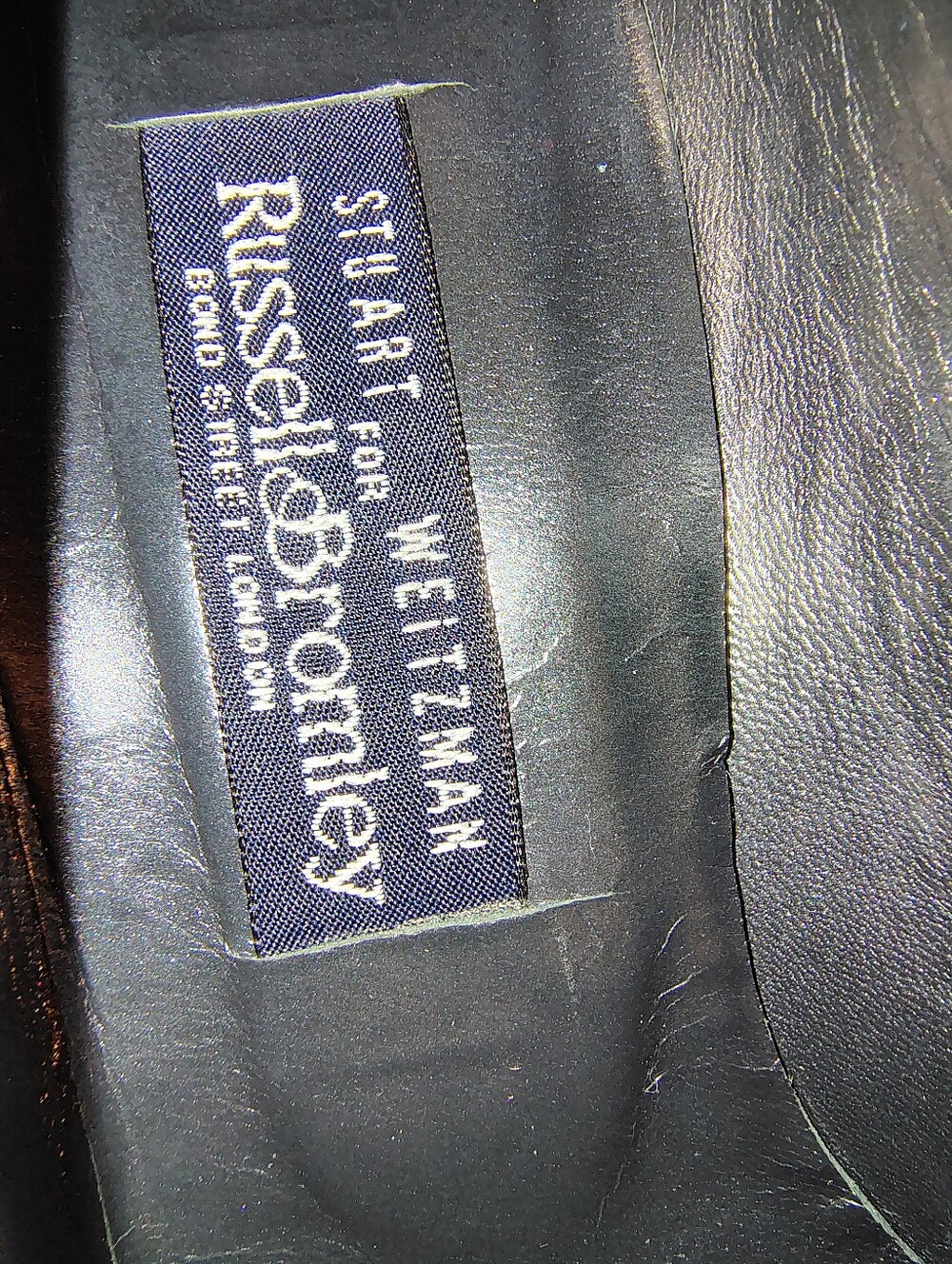 Stuart Weitzman Russell & Bromley Black Suede Leather Platform High Heel Pumps - Picture 7 of 9